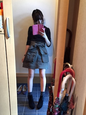 hidekaさん（レディース・151cm）の秋コーディネート