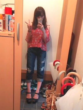「ドラフトDAZ」｜hidekaさん（レディース・151cm）の夏コーディネート