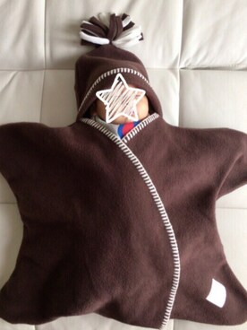 ymhmさん（キッズ・70cm）の冬コーディネート