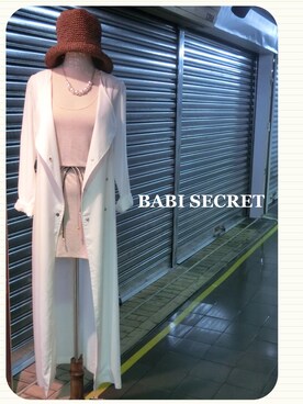 「棉麻」｜babi secretさん（レディース・165cm）の夏コーディネート