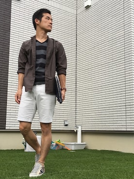 みつるさん（メンズ・165cm）の夏コーディネート