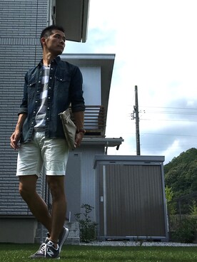みつるさん（メンズ・165cm）の夏コーディネート