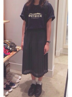 「Gregory」｜「アイテム（ブーツ）」を使った、a  さん（レディース・167cm）の秋コーディネート