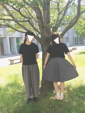 「カップルコーデ」｜a  さん（レディース・167cm）の春コーディネート