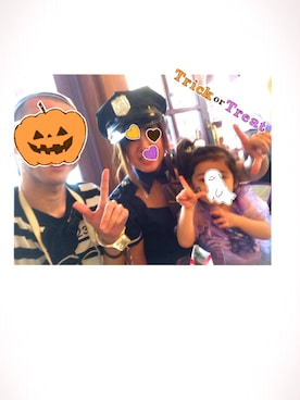 「ハロウィン」｜「アイテム（シャツワンピース）」を使った、つんださん（レディース・155cm）の秋コーディネート