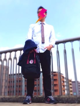 「RATTLE TRAP（ラトルトラップ）のアイテム（フォーマルスーツ/小物）」を使った、かずきさん（メンズ・173cm）の春コーディネート