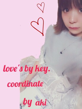 Love's by key.さんのコーディネート