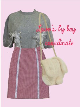 Love's by key.さんのコーディネート