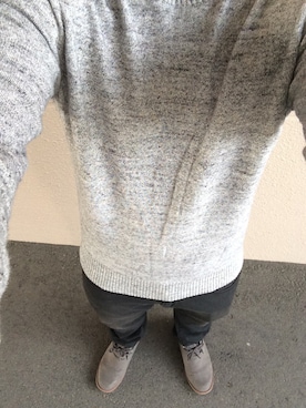 「GAP（ギャップ）のアイテム（ブーティ）」を使った、T-KUNさん（メンズ・165cm）の秋コーディネート