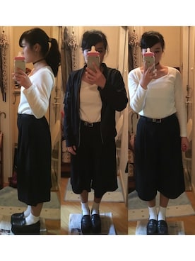「WC（ダブル シー）のアイテム（アクセサリー）」を使った、まい汰んさん（レディース・157cm）の冬コーディネート