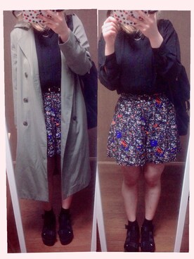 「スポサン」｜「アイテム（トレンチコート）」を使った、Nagisaさん（レディース・163cm）の春コーディネート