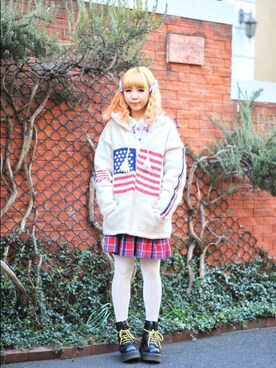 SON i(ソンイ)さん（レディース・158cm）の冬コーディネート