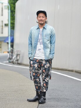 【glamb】TOMIYAMAさんのコーディネート