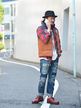 【glamb】TOMIYAMAさんのコーディネート