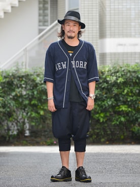 「glamb先行予約」｜【glamb】TOMIYAMAさん（メンズ・173cm）の秋コーディネート