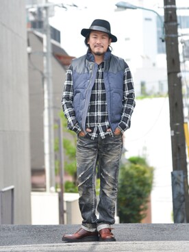 「glamb先行予約」｜【glamb】TOMIYAMAさん（メンズ・173cm）の秋コーディネート