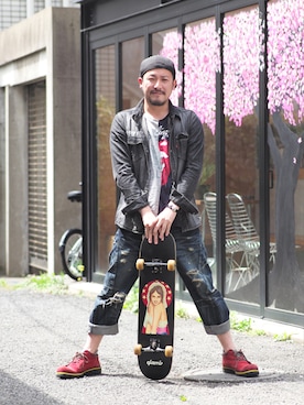 【glamb】TOMIYAMAさんのコーディネート