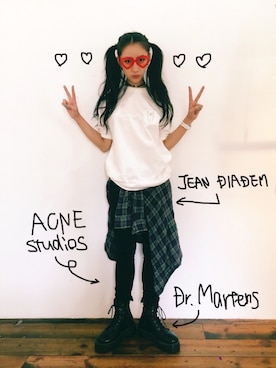 中田クルミさん(レディース・168cm)の秋コーディネート