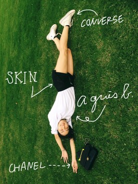 中田クルミさん(レディース・168cm)の秋コーディネート