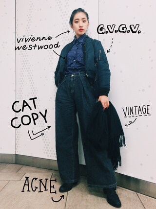 中田クルミ使用（Vivienne Westwood）的時尚穿搭