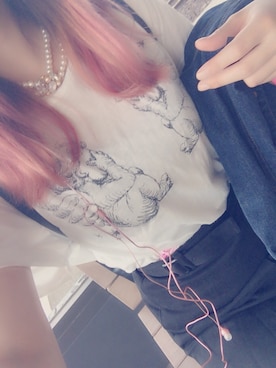 「MIIA（ミーア）のアイテム（アクセサリー）」を使った、미키さん（レディース・160cm）の秋コーディネート