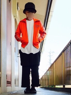 「Yohji Yamamoto（ヨウジヤマモト）のアイテム（パンツ、ブラック系）」を使った、mozukuさん（メンズ・165cm）の夏コーディネート