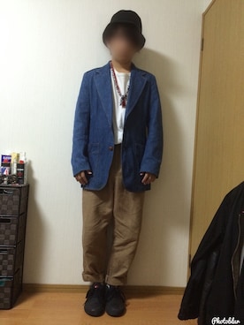 「campion」｜mozukuさん（メンズ・165cm）の秋コーディネート