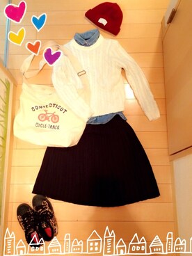 ☆*:.｡ぶーチャン｡.:*☆さん（レディース・151cm）の秋コーディネート