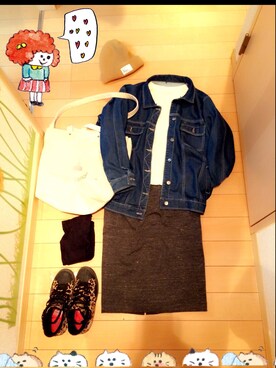 ☆*:.｡ぶーチャン｡.:*☆さん（レディース・151cm）の秋コーディネート