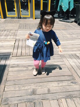 「M（エム）のアイテム」を使った、张小黑vs徐大西さん（キッズ・90cm）の夏コーディネート