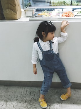 「M（エム）のアイテム」を使った、张小黑vs徐大西さん（キッズ・100cm）の夏コーディネート