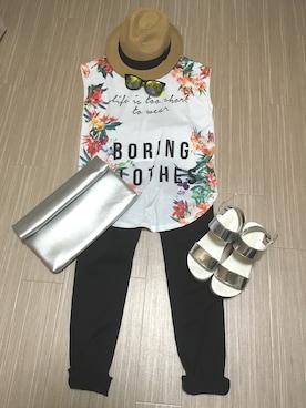 naa❤︎chanさん(レディース・148cm)の夏コーディネート