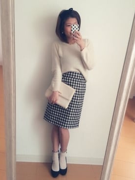 「神フェス3」｜Ｒｉｃｃｏさん（レディース・158cm）の冬コーディネート