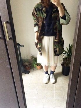 「UPTIGHT（アップタイト）のアイテム」を使った、はやまさん（レディース・152cm）の春コーディネート
