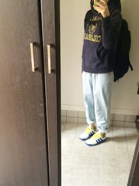 「SPALDING（スポルディング）のアイテム」を使った、はやまさん（レディース・153cm）の春コーディネート