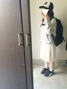 「SPALDING（スポルディング）のアイテム」を使った、はやまさん（レディース・153cm）の春コーディネート