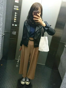 はるさん（レディース・161cm）の冬コーディネート