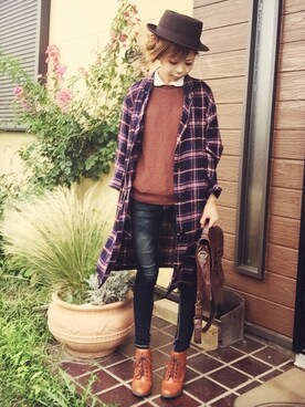 清水夏姫さん(レディース・160cm)の夏コーディネート