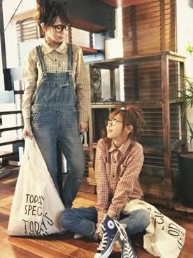 清水夏姫さん（レディース・160cm）の春コーディネート