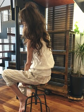 清水夏姫さん（レディース・160cm）の春コーディネート