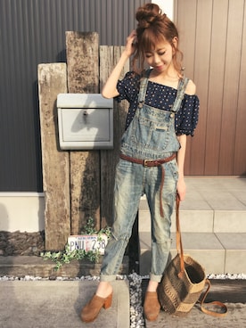 清水夏姫さん（レディース・160cm）の夏コーディネート