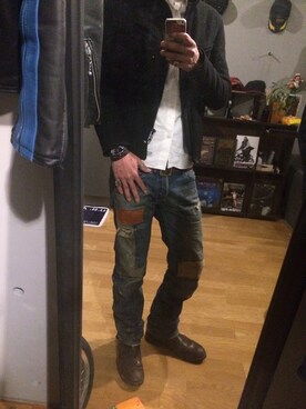 「アイテム（その他アウター）」を使った、ryoyaさん（メンズ・177cm・20代）の春コーディネート