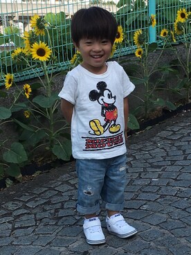 レイルッコさん（キッズ・80cm）の夏コーディネート