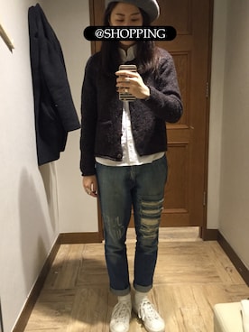 pionpoonさん（レディース・163cm）の冬コーディネート