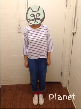 林咖羽さんのコーディネート