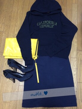 Cham ¨̮ ♥︎*+°さん（レディース・154cm）の春コーディネート