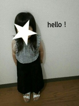 ShiMiさん（キッズ・90cm）の夏コーディネート
