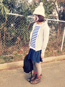 accoさん（レディース・163cm）の冬コーディネート