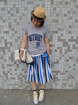 accoさん（レディース・163cm）の夏コーディネート