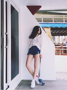 messyescbeedさん（レディース・155cm）の夏コーディネート